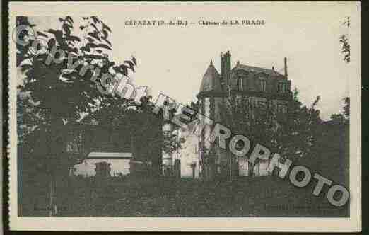 Ville de CEBAZAT Carte postale ancienne