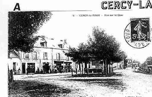 Ville de CERCYLATOUR Carte postale ancienne Ville de CERCYLATOUR Carte postale ancienne