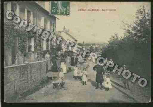 Ville de CERCYLATOUR Carte postale ancienne