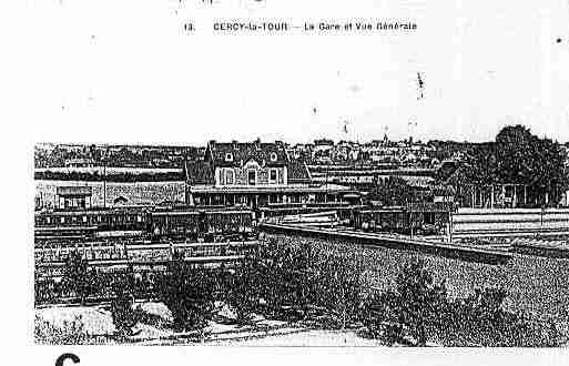 Ville de CERCYLATOUR Carte postale ancienne Ville de CERCYLATOUR Carte postale ancienne