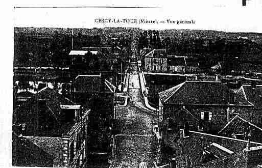 Ville de CERCYLATOUR Carte postale ancienne