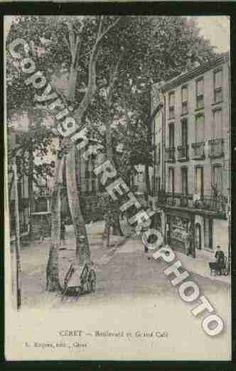Ville de CERET Carte postale ancienne Ville de CERET Carte postale ancienne
