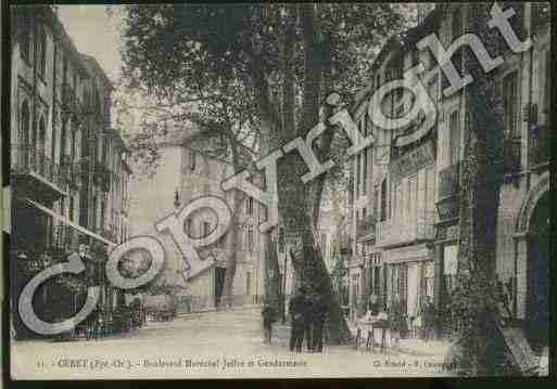 Ville de CERET Carte postale ancienne Ville de CERET Carte postale ancienne