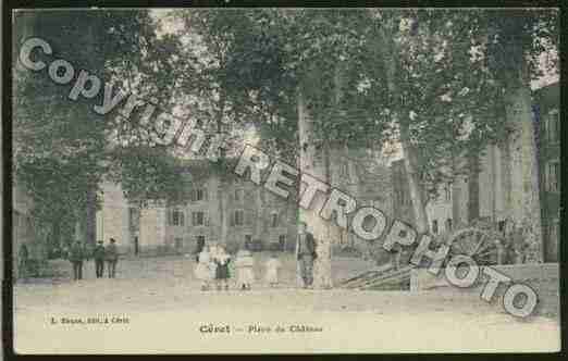 Ville de CERET Carte postale ancienne