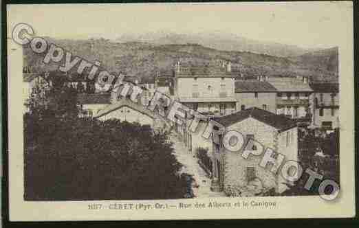 Ville de CERET Carte postale ancienne Ville de CERET Carte postale ancienne