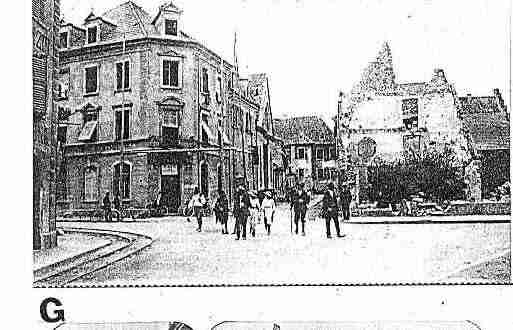 Ville de CERNAY Carte postale ancienne