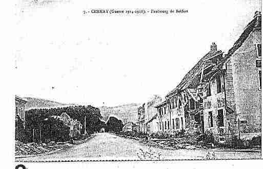 Ville de CERNAY Carte postale ancienne Ville de CERNAY Carte postale ancienne