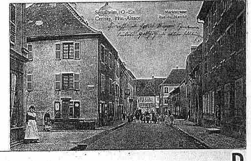 Ville de CERNAY Carte postale ancienne