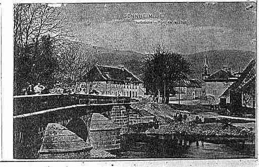 Ville de CERNAY Carte postale ancienne