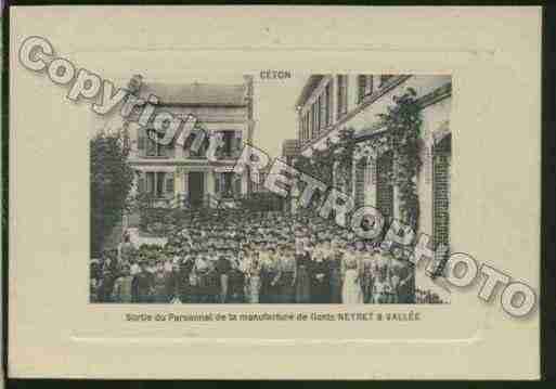 Ville de CETON Carte postale ancienne