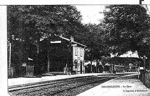 Ville de CHABRELOCHE Carte postale ancienne