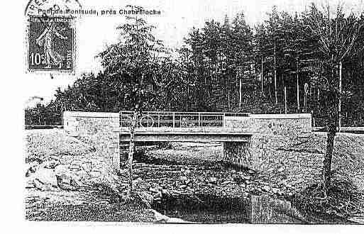 Ville de CHABRELOCHE Carte postale ancienne