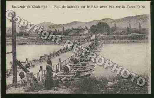 Ville de CHALAMPE Carte postale ancienne