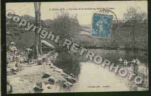 Ville de CHALAUX Carte postale ancienne Ville de CHALAUX Carte postale ancienne