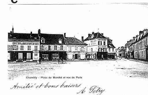 Ville de CHAMBLY Carte postale ancienne