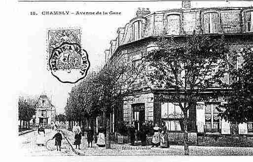 Ville de CHAMBLY Carte postale ancienne