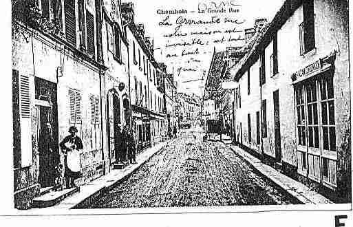 Ville de CHAMBOIS Carte postale ancienne