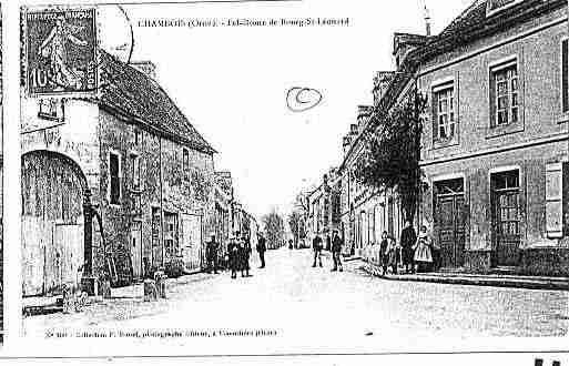 Ville de CHAMBOIS Carte postale ancienne