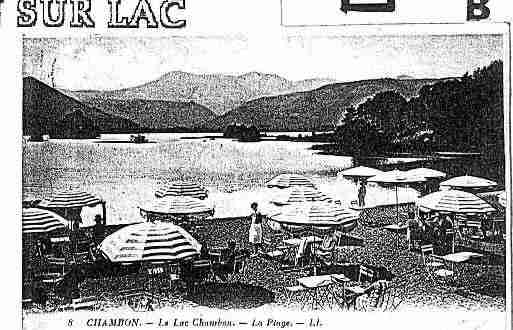 Ville de CHAMBONSURLAC Carte postale ancienne Ville de CHAMBONSURLAC Carte postale ancienne