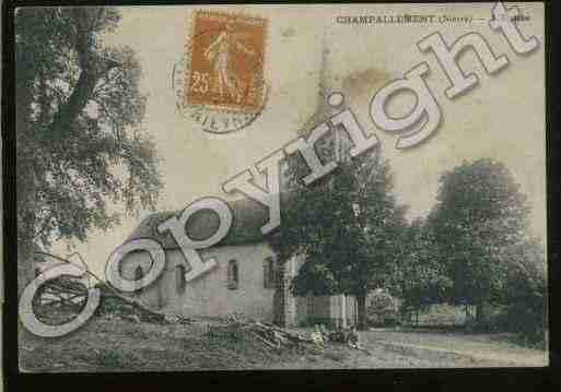 Ville de CHAMPALLEMENT Carte postale ancienne