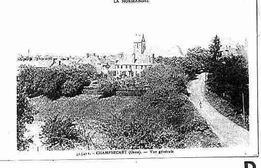 Ville de CHAMPSECRET Carte postale ancienne