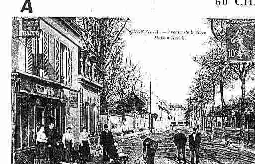 Ville de CHANTILLY Carte postale ancienne