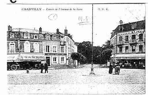 Ville de CHANTILLY Carte postale ancienne