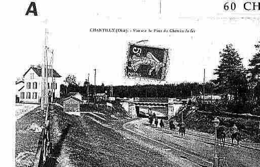 Ville de CHANTILLY Carte postale ancienne