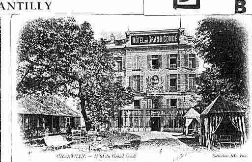 Ville de CHANTILLY Carte postale ancienne