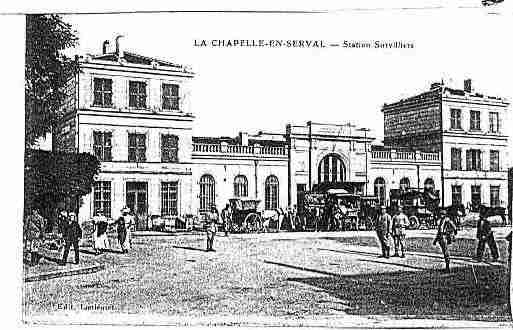 Ville de CHAPELLEENSERVAL(LA) Carte postale ancienne Ville de CHAPELLEENSERVAL(LA) Carte postale ancienne