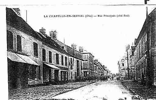 Ville de CHAPELLEENSERVAL(LA) Carte postale ancienne