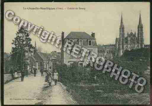 Ville de CHAPELLEMONTLIGEON(LA) Carte postale ancienne