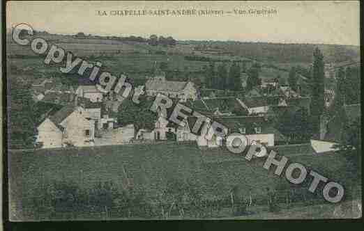 Ville de CHAPELLESAINTANDRE(LA) Carte postale ancienne