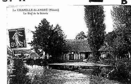 Ville de CHAPELLESAINTANDRE(LA) Carte postale ancienne