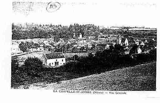 Ville de CHAPELLESAINTANDRE(LA) Carte postale ancienne