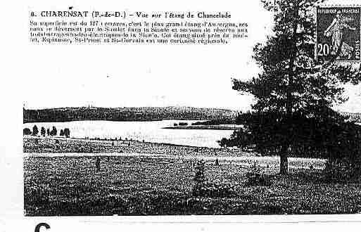 Ville de CHARENSAT Carte postale ancienne