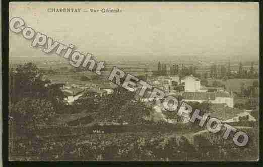 Ville de CHARENTAY Carte postale ancienne