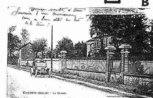 Ville de CHARRIN Carte postale ancienne