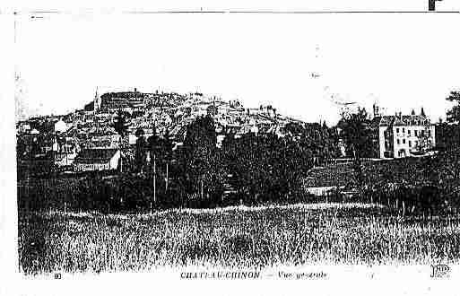Ville de CHATEAUCHINON Carte postale ancienne Ville de CHATEAUCHINON Carte postale ancienne