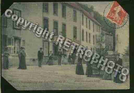 Ville de CHATEAUNEUFLESBAINS Carte postale ancienne