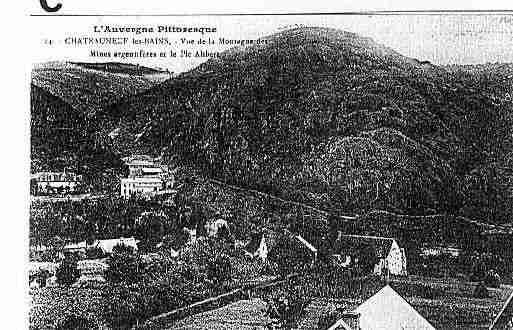 Ville de CHATEAUNEUFLESBAINS Carte postale ancienne