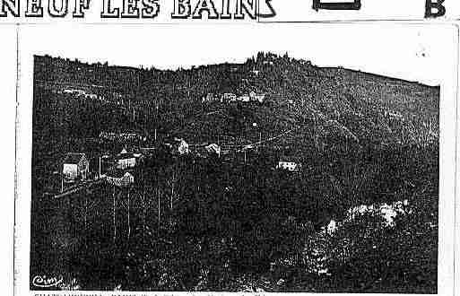 Ville de CHATEAUNEUFLESBAINS Carte postale ancienne