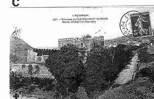 Ville de CHATEAUNEUFLESBAINS Carte postale ancienne