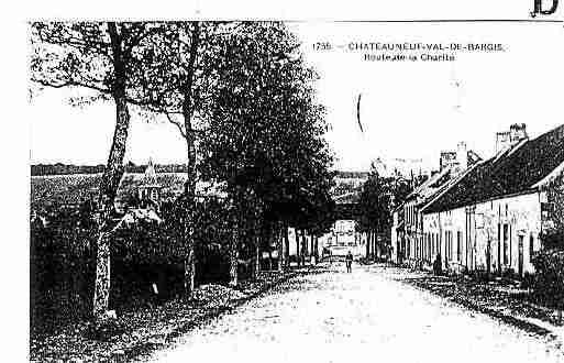 Ville de CHATEAUNEUFVALDEBARGIS Carte postale ancienne