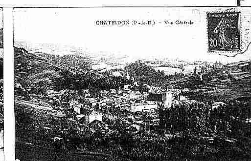 Ville de CHATELDON Carte postale ancienne Ville de CHATELDON Carte postale ancienne