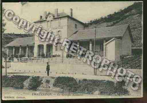 Ville de CHATELGUYON Carte postale ancienne