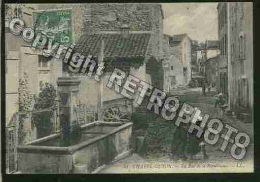 Ville de CHATELGUYON Carte postale ancienne