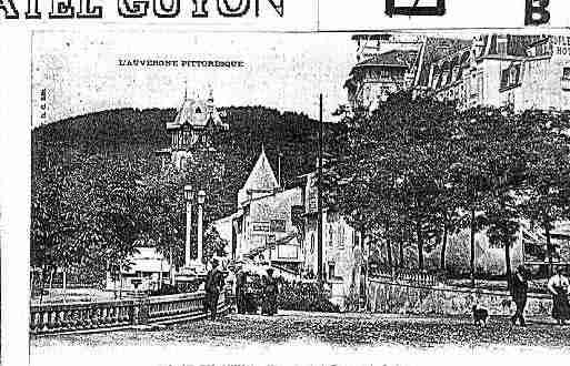 Ville de CHATELGUYON Carte postale ancienne