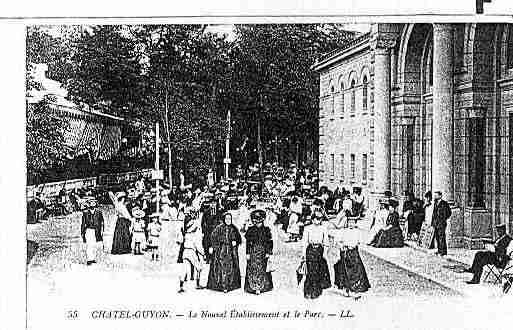 Ville de CHATELGUYON Carte postale ancienne