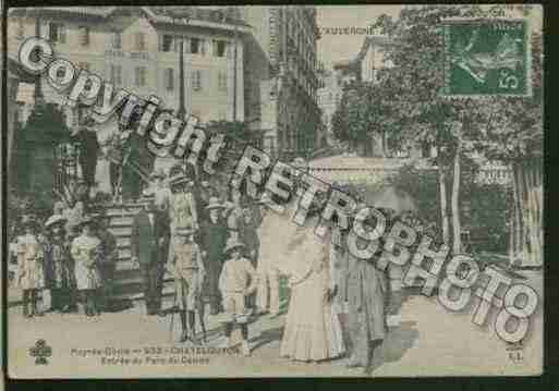 Ville de CHATELGUYON Carte postale ancienne